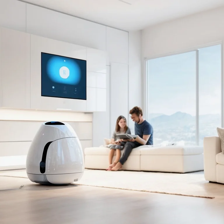 先進AI搭載のスマートリビング空間
